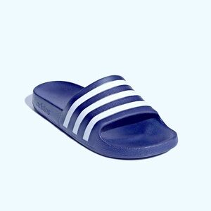 Adidas Kids Blue Slide Sandals